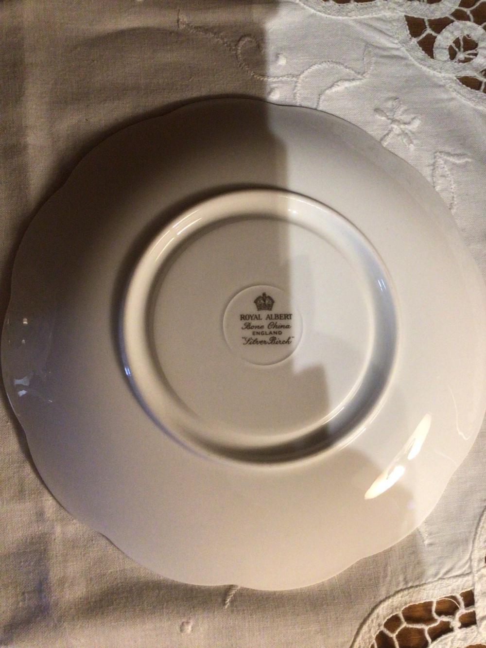 Royal Albert - Silver Birch - Gravy Boat and Underplate - Picture 7 of 7